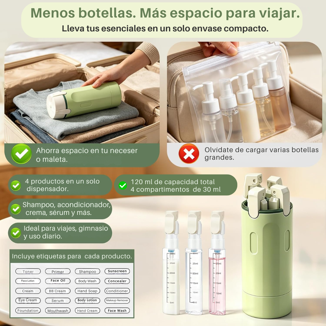 MAS ESPACIO PARA VIAJAR